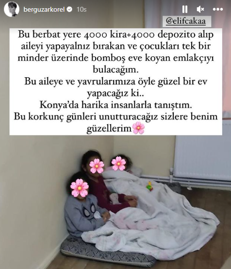 berguzar korel den ev kirasi isyani bu parayi istemek vicdansizliktir